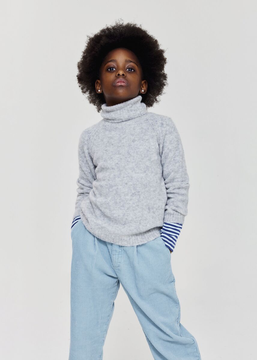 mason lama grey from the MORLEY AW24 collection by Morley, clothing for kids